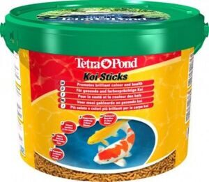 TETRA Pond Koi Sticks 10л. корм для прудовых рыб, гранулы для роста